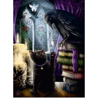 Ravensburger - Black Cat and Raven Puzzle 500pc