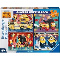Ravensburger - Despicable Me Bumper Puzzle Pack 4 x 100pc