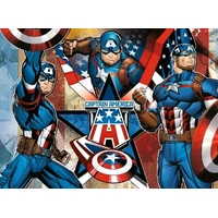 Ravensburger - Marvel Captain America Puzzle 100pc