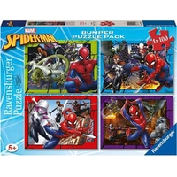 Ravensburger - Spider-Man Bumper Puzzle Pack 4x100pc