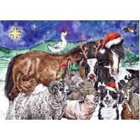 Ravensburger - Christmas Farm Puzzle 1000pc