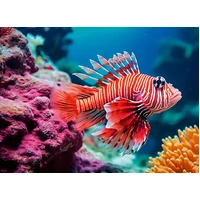 Ravensburger - Red Lionfish Puzzle 500pc