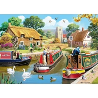 Ravensburger - A Busy Day on the Canal Puzzle 1000pc