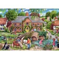 Ravensburger - Village Life Puzzle 1000pc