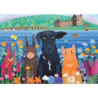 Ravensburger - Fun At Eilean Donan Castle Puzzle 1000pc