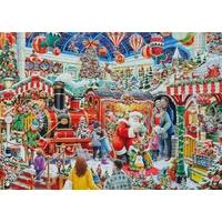 Ravensburger - Santa's Steam Train Grotto Puzzle 1000pc