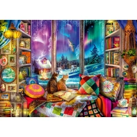 Ravensburger - Winter Reading Nook Puzzle 1000pc