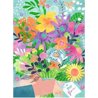 Ravensburger - Flowers for You Puzzle 500pc