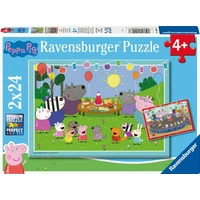 Ravensburger - Peppa Pig Party Time Puzzle 2x24pc