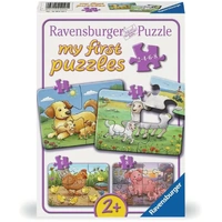 Ravensburger - My First Puzzles Animal Families (4 puzzles)