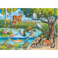 Ravensburger - Animals Above and Below Puzzle 60pc