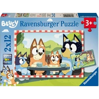 Ravensburger - Bluey Family Time Puzzle 2x12pc