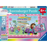 Ravensburger - Gabby's Dollhouse Cat-errific Celebration Puzzle 2x24pc