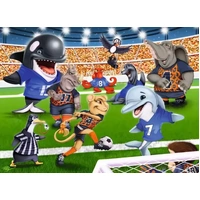 Ravensburger - Soccer Field Flair Puzzle 150pc