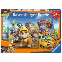 Ravensburger - Rubble & Crew Puzzle 3x49pc
