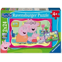 Ravensburger - Peppa Pig New Adventures Puzzle 2x24pc