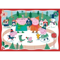 Ravensburger - Peppa Pig Christmas Giant Floor 24pc