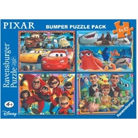 Ravensburger - Disney Pixar Bumper Puzzle Pack 4x42pc