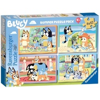 Ravensburger - Bluey Gotta Be Done! Bumper Puzzle Pack 4x42pc