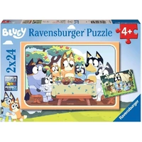 Ravensburger - Bluey Let's Go! Puzzle 2x24pc