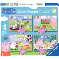 Ravensburger - Peppa Pig 4 Puzzles In A Box