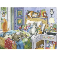 Ravensburger - Cat Nap Large Format Puzzle 500pc