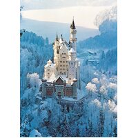 Ravensburger - Neuschwanstein Castle in Winter Puzzle 1500pc