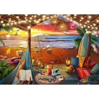 Ravensburger - Cozy Cabana Large Piece Puzzle 500pc