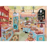 Ravensburger - Corner Bakery Puzzle Large Format Puzzle 750pc