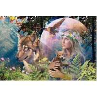 Ravensburger - Lady of the Forest Puzzle 3000pc