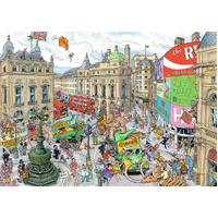 Ravensburger - Fleroux: London Puzzle 1000pc