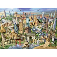 Ravensburger - World Landmarks Puzzle 1000pc