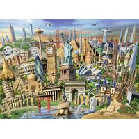 Ravensburger - World Landmarks Puzzle 1000pc