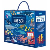 Sassi - Travel, Learn & Explore - The Sea Puzzle + Book