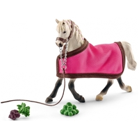 Schleich - Arab Mare With Blanket 41447