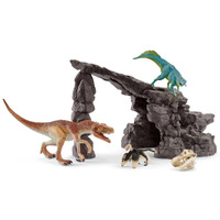 Schleich - Dino Set with Cave 41461