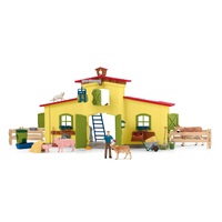 Schleich - Large Farm with Animals And Accessories 42605