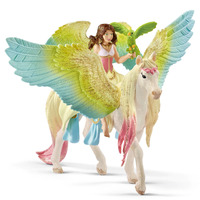 Schleich - Fairy Surah with Glitter Pegasus 70566
