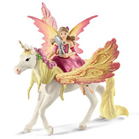 Schleich - Fairy Feya with Pegasus Unicorn 70568
