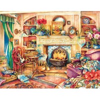 Sunsout - Fireside Embroidery Large Piece Puzzle 1000pc