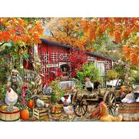 Sunsout - Barnyard Chickens Puzzle 500pc