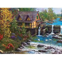 Sunsout - Mill By The Stream Puzzle 1000pc