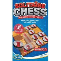 ThinkFun - Solitaire Chess Magnetic Travel Game