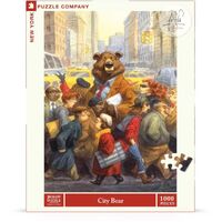 New York Puzzle Company - City Bear Puzzle 1000pc