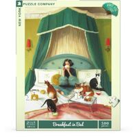 New York Puzzle Company - Breakfast in Bed Puzzle 500pc
