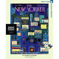 New York Puzzle Company - City Advent Calendar Puzzle 1000pc
