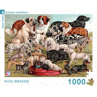 New York Puzzle Company - Dog Breeds Puzzle 1000pc