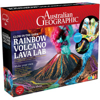 Australian Geographic - Rainbow Volcano Lava Lab