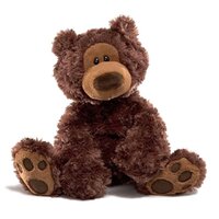 Gund - Philbin Dark Brown Bear 30cm