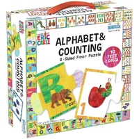 Eric Carle - Double Sided Alphabet & Counting Puzzle